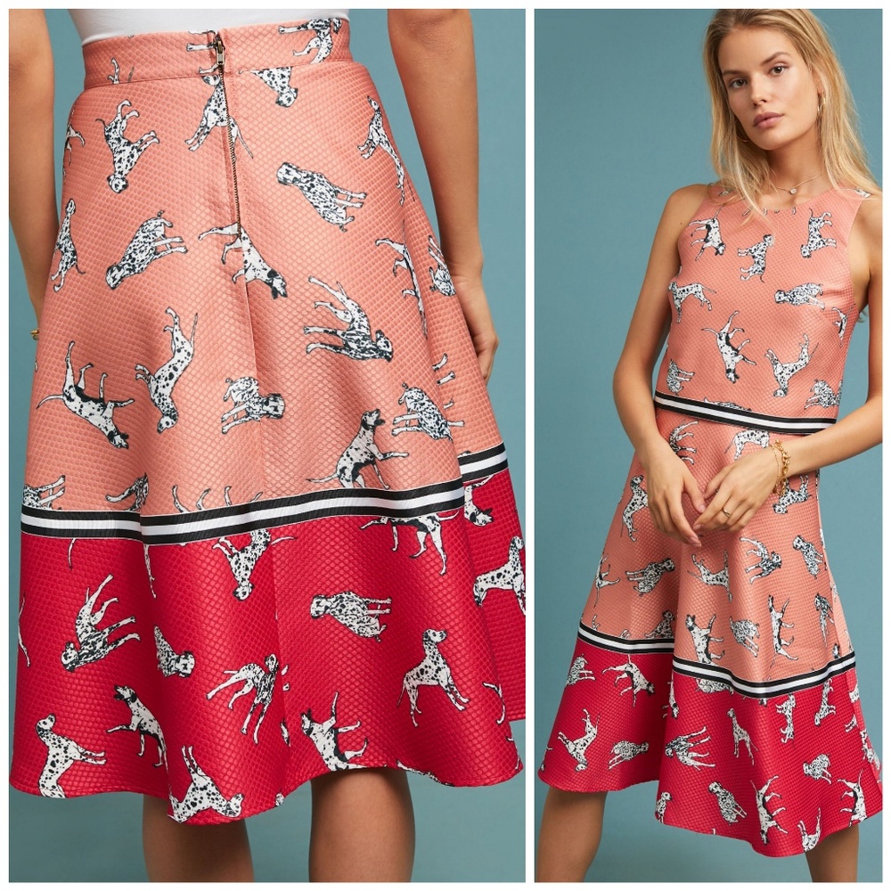 NWT, Anthropologie, Hutch Dalmation Skirt - Picture 4 of 6
